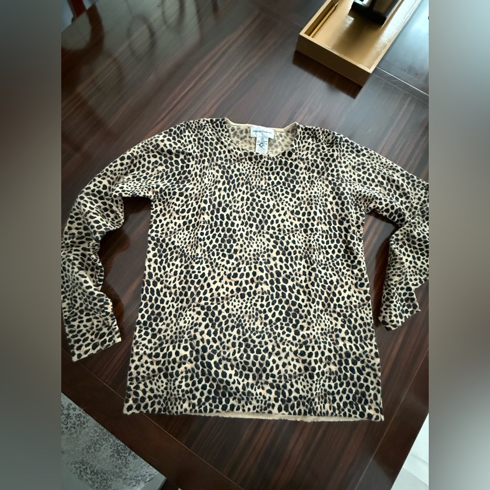 Rena Rowan Animal Print Sweater